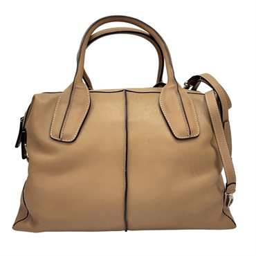 米色 皮革 D-Styling Bauletto 兩用包【TOD'S 托德斯】