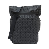 黑色 牛皮/帆布 幾何圖形 肩背包 BB87-AG061【BAO BAO ISSEY MIYAKE 三宅一生】 BB87-AG061