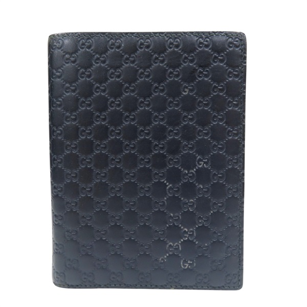 藍色 壓紋皮革 中夾