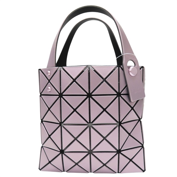 粉紫色 金屬光 PVC 4X4 手提包 BB46-AG651