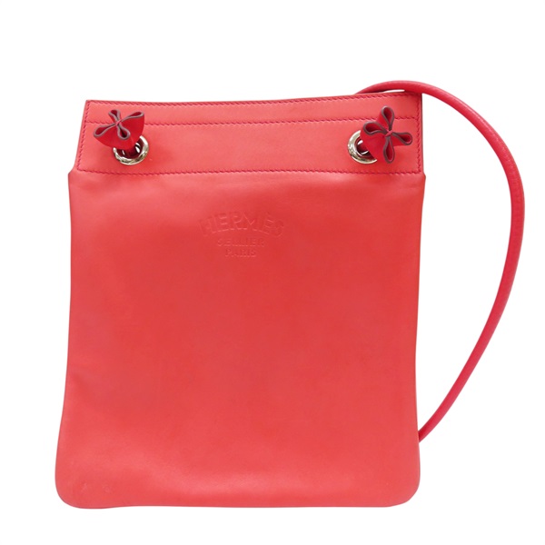 粉紅色 Agneau milo羊皮 Aline Mini 肩背包 D刻