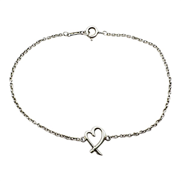925純銀 Paloma Picasso Loving Heart 手鍊【Tiffany & Co 蒂芬妮】