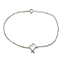 925純銀 Paloma Picasso Loving Heart 手鍊【Tiffany & Co 蒂芬妮】