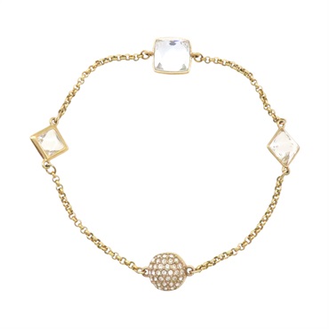 玫瑰金鍍金 水鑽 Remix Collection Cabochon 手鍊【SWAROVSKI 施華洛世奇】