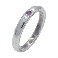 925純銀 粉紅藍寶石 戒指【Tiffany & Co 蒂芬妮】