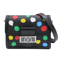 黑色/多色 牛皮 LV X YK Dauphine Mini 肩背包 M21750【LOUIS VUITTON LV 路易威登】 M21750
