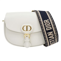 白色 牛皮 Bobby 肩背包【Dior 迪奧】 M9319