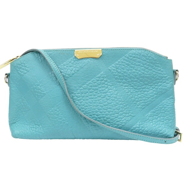 綠色 牛皮 肩背包【BURBERRY 巴寶莉】