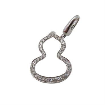 18白K金 鑽石 Qeelin Penden Wulu Pendant Top 墜飾【Qeelin 麒麟】 Qeelin pendant