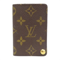 棕色 原花帆布 M60937 名片夾 [LV Louis Vuitton 路易威登] M60937