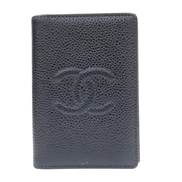 黑色 牛皮 卡夾 名片夾 【CHANEL 香奈兒】