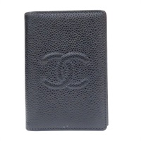 黑色 牛皮 卡夾 名片夾 【CHANEL 香奈兒】