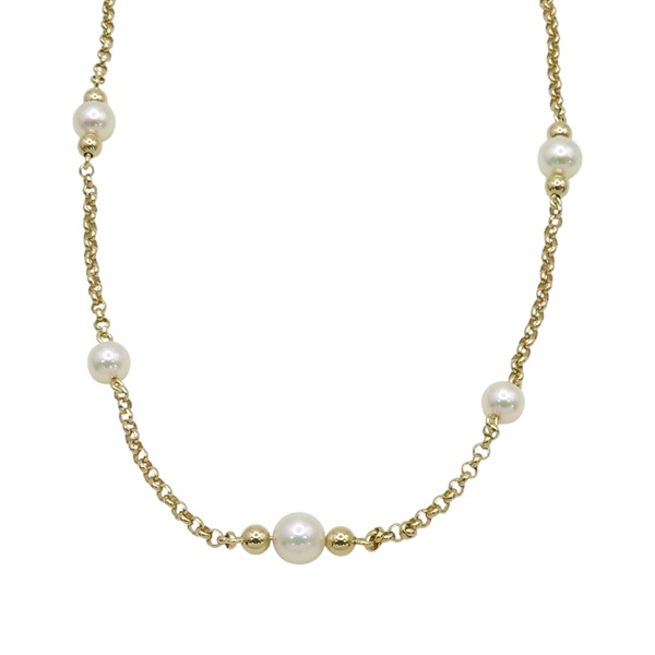 18K黃金 珍珠 項鍊【MIKIMOTO 御木本】