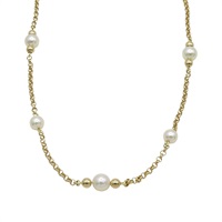 18K黃金 珍珠 項鍊【MIKIMOTO 御木本】