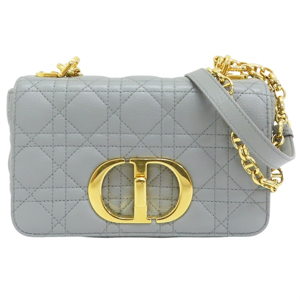 藍色 Soft Dior Caro 肩背包【Dior 迪奧】 M9252