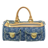藍色 牛仔布 Neo Speedy 手提包 M95019【LOUIS VUITTON LV 路易威登】 M95019