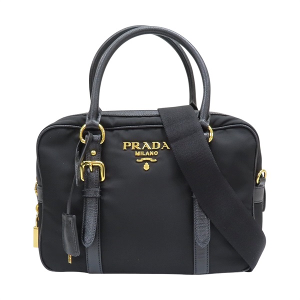 黑色 尼龍 肩背包 1BB088【PRADA 普拉達】 1BB088