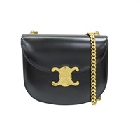 黑色 牛皮 Besace Clea 肩背包 110973【CELINE 賽琳】 110973