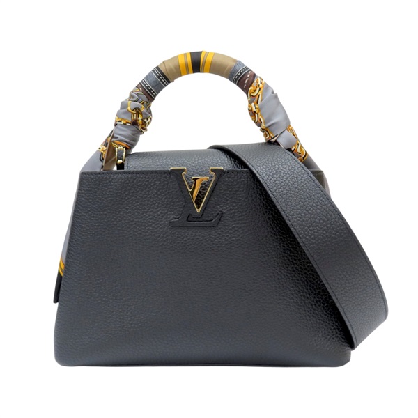 黑色牛皮 Capucines BB 兩用包【LOUIS VUITTON LV 路易威登】 M20536