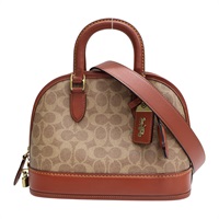 棕色 PVC帆布 兩用包【COACH 寇馳】 N82322 CC414