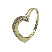 18K黃金 鑽石 戒指【JEWELRY 無品牌珠寶】 Diamond 2.5g