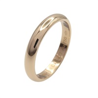 18K玫瑰金 1895 Wedding Band 戒指 58【Cartier 卡地亞】