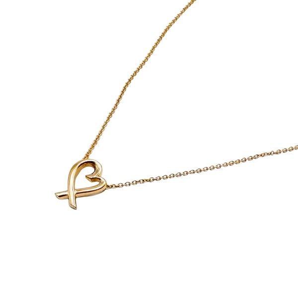 18K玫瑰金 Loving Heart 項鍊【Tiffany & Co 蒂芬妮】