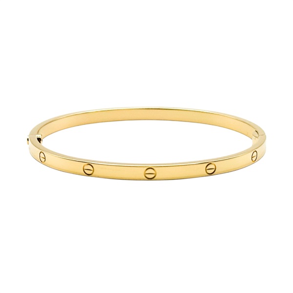 18K黃金 LOVE 手環 小型款 #17【Cartier 卡地亞】 CRB6079117