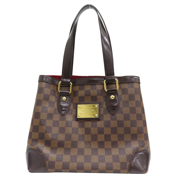 棕色 棋盤格 帆布 Hampstead PM 手提包 N51205【LOUIS VUITTON LV 路易威登】 N51205