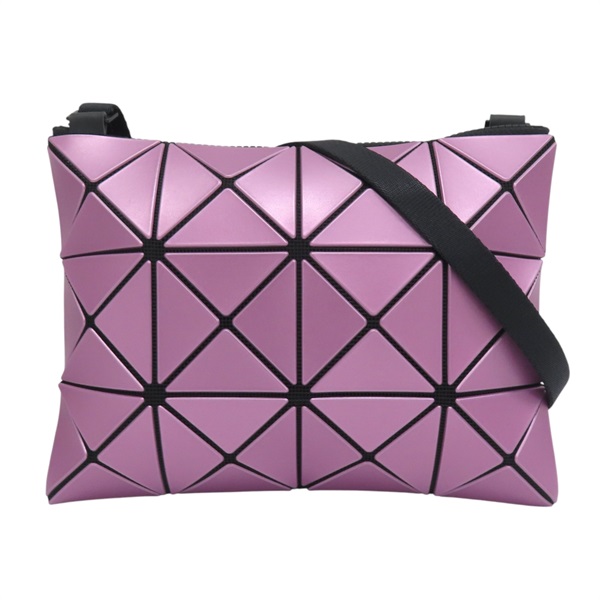 紅/粉 PVC Lucent W Color 肩背包【BAO BAO ISSEY MIYAKE 三宅一生】 BB51AG606