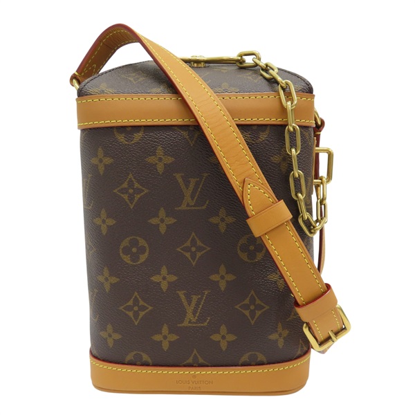 棕色 原花 帆布 Milk Box 肩背包 M44877【LOUIS VUITTON LV 路易威登】 M44877