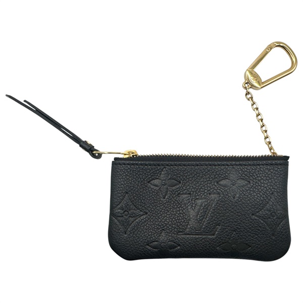 黑色 牛皮壓紋 Key Pouch 鑰匙零錢包 M80879【LOUIS VUITTON LV 路易威登】 M80879