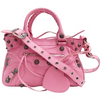 粉色 山羊皮 Neo Cagole 兩用包【BALENCIAGA 巴黎世家】 751521