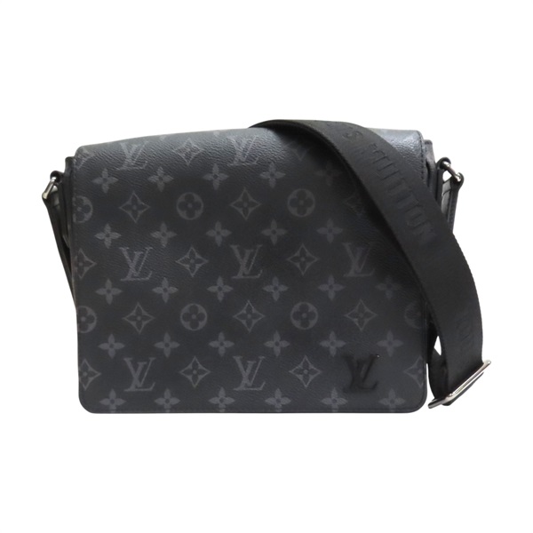 黑色 原花帆布 District PM 肩背包 M46255【LOUIS VUITTON LV 路易威登】 M46255