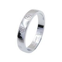 18K白金 Happy birthday ring 戒指【Cartier 卡地亞】