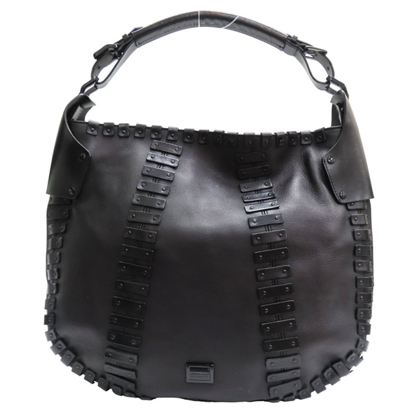 黑色 牛皮 肩背包【BURBERRY 巴寶莉】