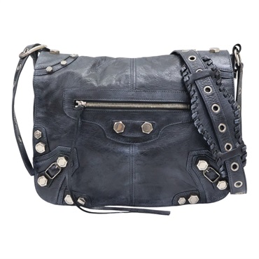 藍色 羊皮 Le Cagole 缺配件 肩背包【BALENCIAGA 巴黎世家】 719093