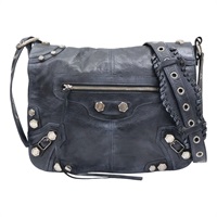 藍色 羊皮 Le Cagole 缺配件 肩背包【BALENCIAGA 巴黎世家】 719093