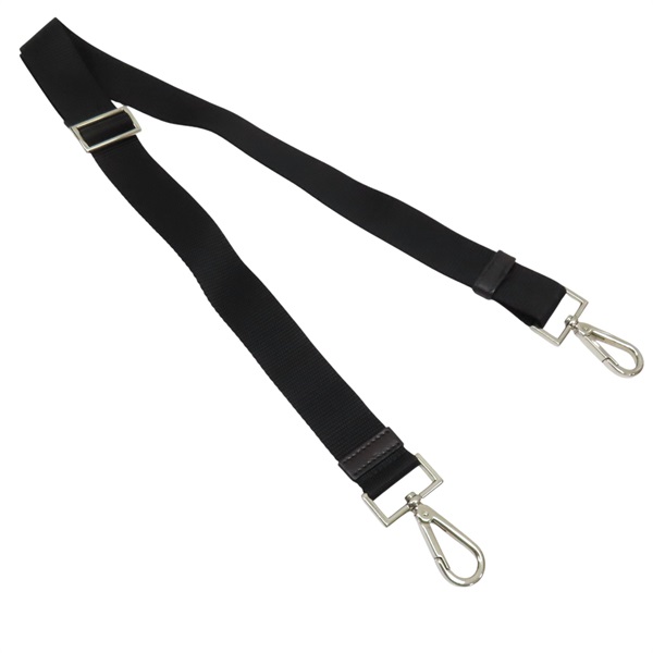 黑色帆布 背帶【PRADA 普拉達】