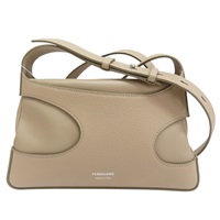 粉膚色 牛皮 肩背包【Salvatore Ferragamo 菲拉格慕】