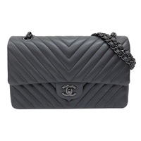 So Black 山形紋 羊皮 COCO 25 肩背包【CHANEL 香奈兒】 A01112