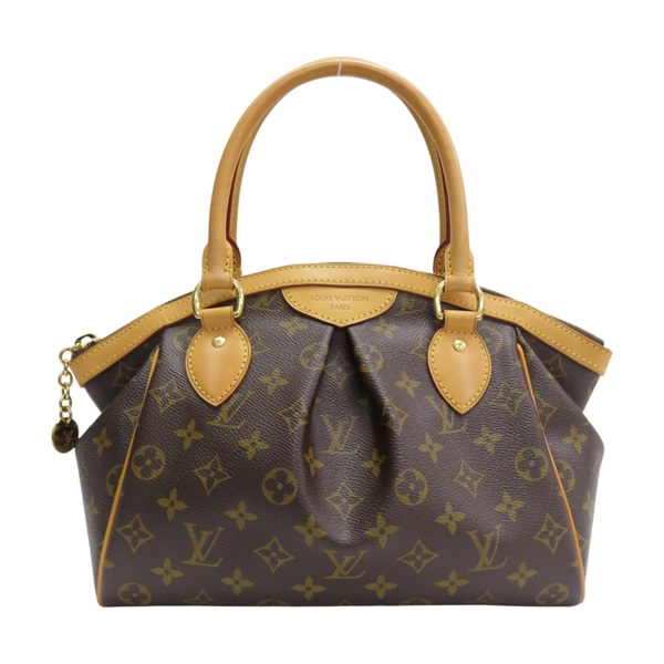 棕色 原花 帆布 Tivoli PM 手提包【LOUIS VUITTON LV 路易威登】 M40143