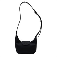 黑色 牛皮 Pliage Xtra 肩背包【Longchamp 瓏驤】