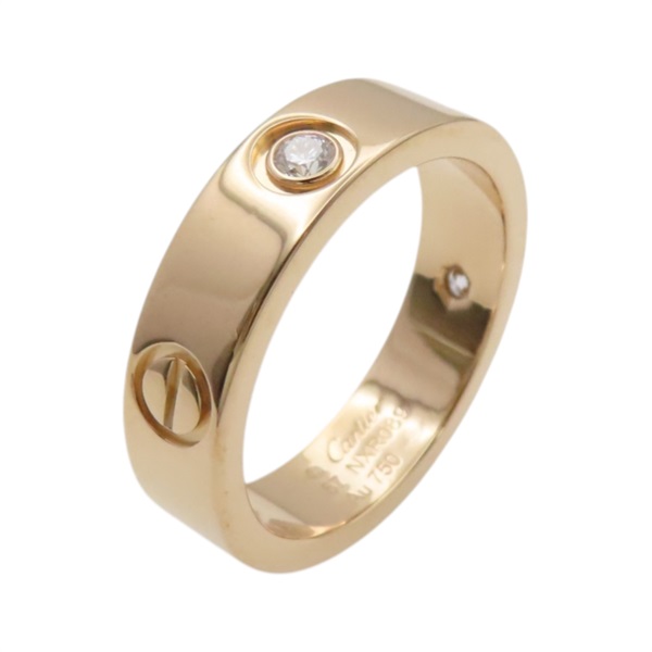 18K玫瑰金 Love Ring 3PD 戒指【Cartier 卡地亞】 B4087500