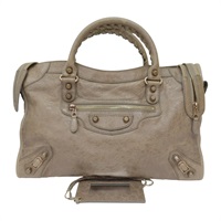 灰色 山羊皮 Classic City 兩用包【BALENCIAGA 巴黎世家】 281770