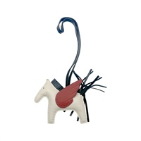 棕/米白/黑色 Agneau Milo羊皮 Rodeo Pegase PM 飛馬 吊飾 B刻【HERMES 愛馬仕】