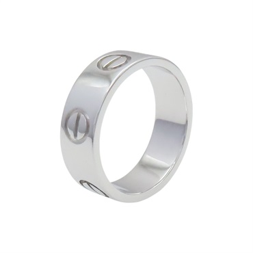 18K白金 Love Ring 戒指 B4084747【Cartier 卡地亞】 B4084747