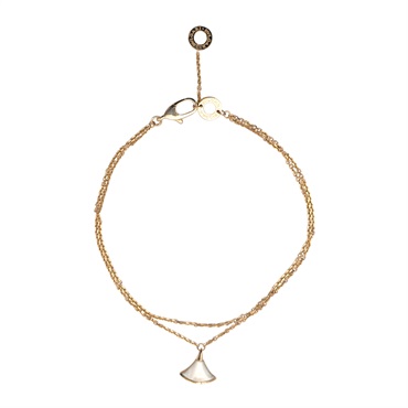 18K玫瑰金 母貝 Divas' Dream Bracelet 手鍊【BVLGARI 寶格麗】 358420