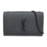 黑色 牛皮 KATE粒面皮革 中型手袋  肩背包【SAINT LAURENT YSL 聖羅蘭 】 364021BOW0U1000