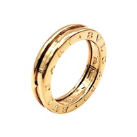 18K 玫瑰金 B.zero1 戒指 53【BVLGARI 寶格麗】 335985